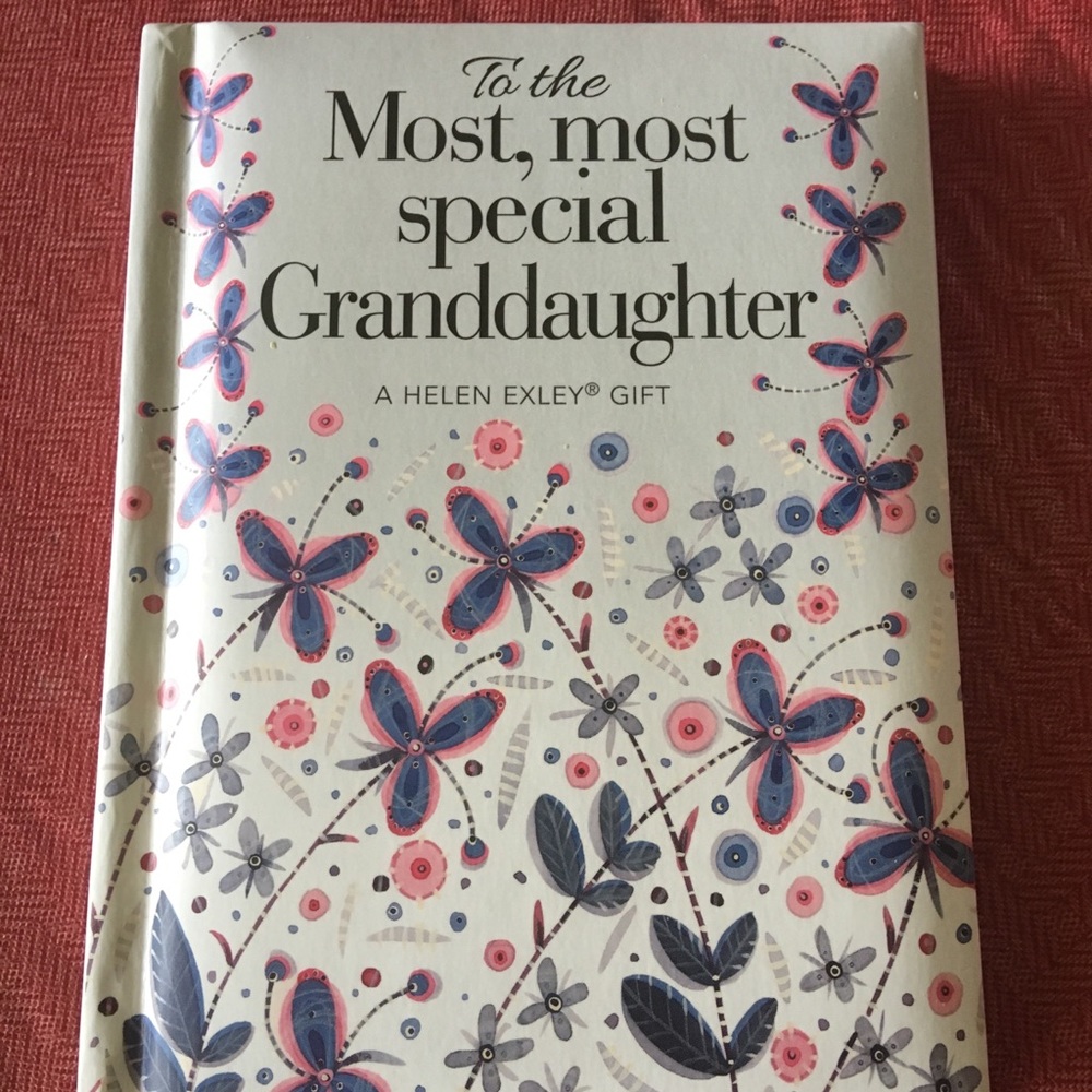 Special Granddaughter Keepsake Book